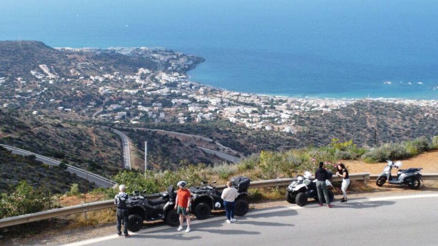 Sunset Quad Safari Tour in Crete - Sfentili lake and the mountain high point
