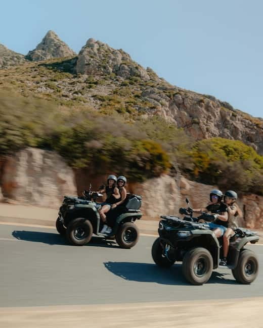 Sunset Quad Tour Alcudia - Riding toward Cala San Joan
