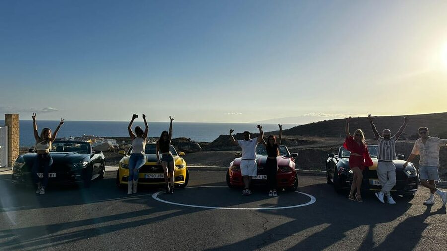 Sunset tour of Mount Teide on a quad bike and in a Mustang convertible - What the three hours feel like