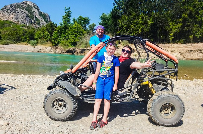 Super Combo 4in1 Rafting, Jeep, Buggy & Zipline f/Alanya - Jeep safari, buggy riding, and the zipline