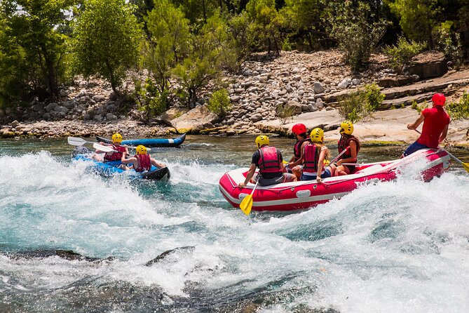 Super Combo Rafting, Jeep Safari, Quad, Buggy & Zipline f/Antalya - A zipline for a short burst of height