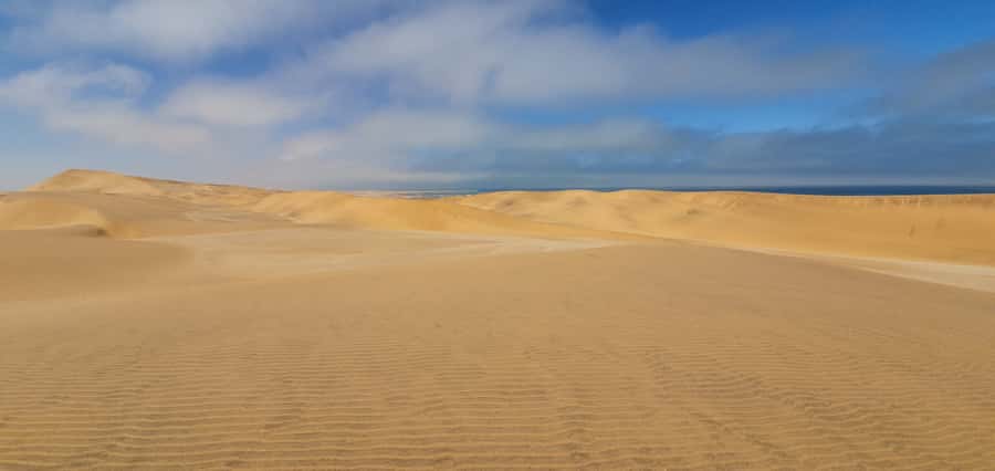 Swakopmund: Desert Dunes Quad Biking with Optional Sandboard - Down Devil’s Dip and across the berms