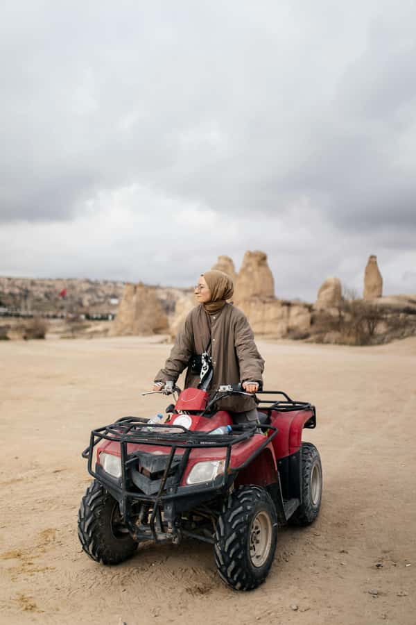 Tangier: Quad Bike Adventure with Hotel Transfers - One hour of riding over roads and rough ground
