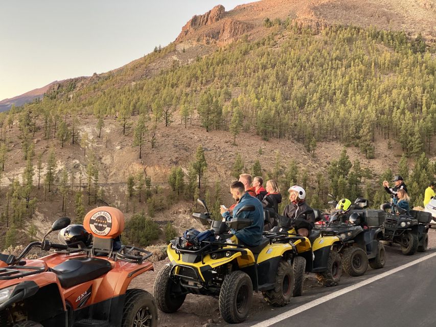 Teide National Park Day or Sunset Tour on Quads - The sunset viewpoint at 2,100 meters