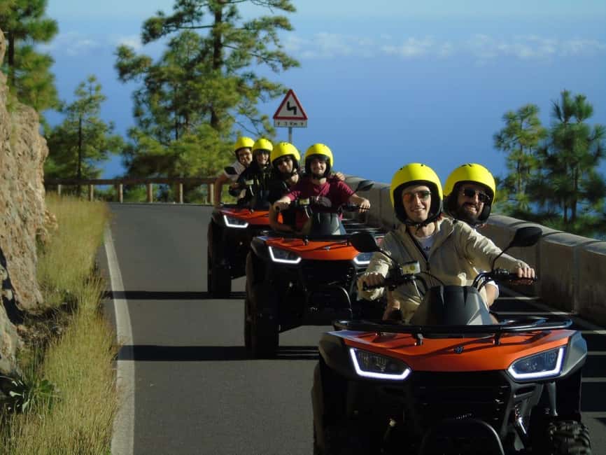 Tenerife: Guided Quad Bike Tour to Teide National Park - Climbing through clouds and changing weather