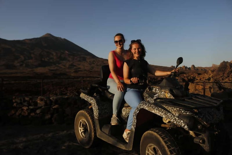 Tenerife: Guided Quad Tour on Mount Teide - What the three-hour route feels like