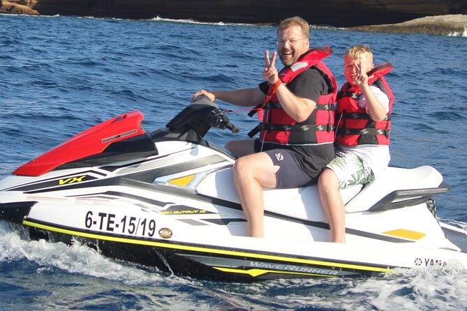 Tenerife : Jet Ski Tour with option for Quad Trip - The coastal sights and wildlife