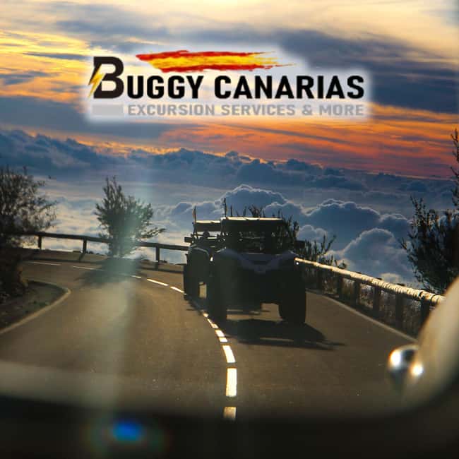 Tenerife: Sunset - 3H Buggy tour of Teide - From the southern coast to the mountain road