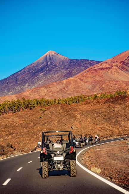 Tenerife: Teide Mountain Buggy On-Road GuidedTour with drink - Starting at Hub Excursions in Chío