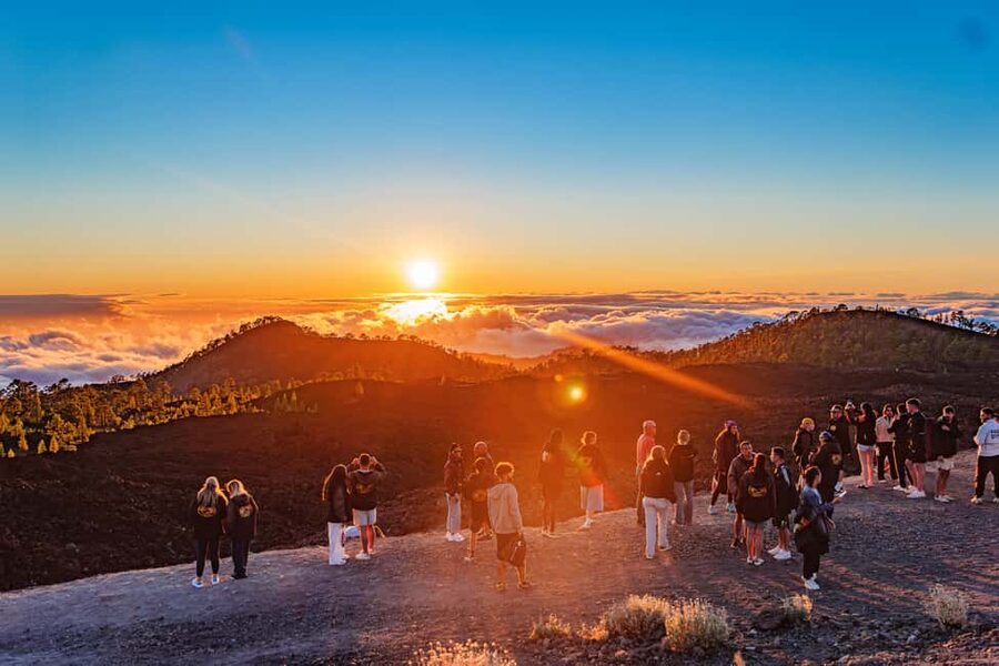 Tenerife: Teide Mountain On-Road Guided Quad Tour with drink - Mirador de los Poleos and the first views