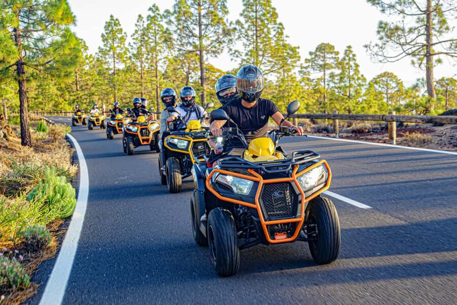 Tenerife: Teide Mountain On-Road Guided Quad Tour with drink - The Queen’s Shoe and the photo break