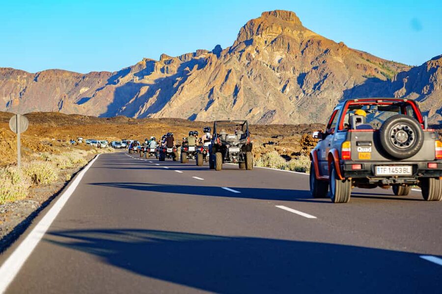 Tenerife: Teide Mountain On-Road Guided Quad Tour with drink - What the ride feels like