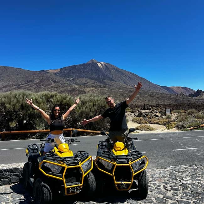Tenerife: Teide Quad Trip (day/sunset) with jet ski option - Pico Viejo, volcanic scale, and photo stops