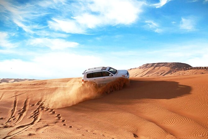 Thrilling 4-Hour Dune Bashing & Camel Ride Safari to Inland Sea - Pickup from Doha and the shared 4x4 ride