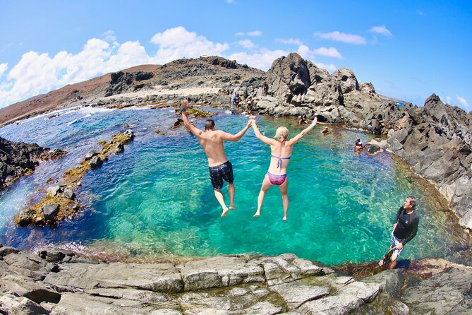 ThrillSeekers: Aruba UTV Tour & Cliff Jump at Natural Pool - Alto Vista Chapel and local roadside stops
