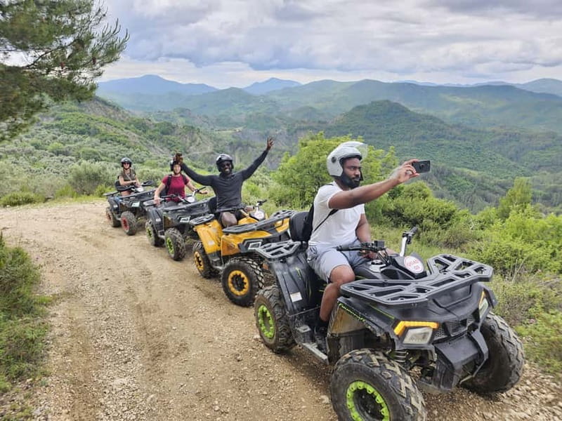 Tirana: Guided Quad Biking Tour - From Tirana streets to Petrela’s rough tracks