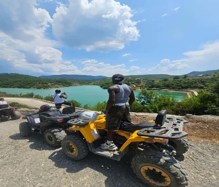 Tirana: Guided Quad Biking Tour - The viewpoint stop is more than a photo break