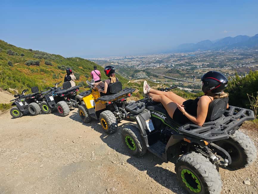 Tirana: Petrelë Castle Quad Bike Adventure - Getting comfortable on the quad bike