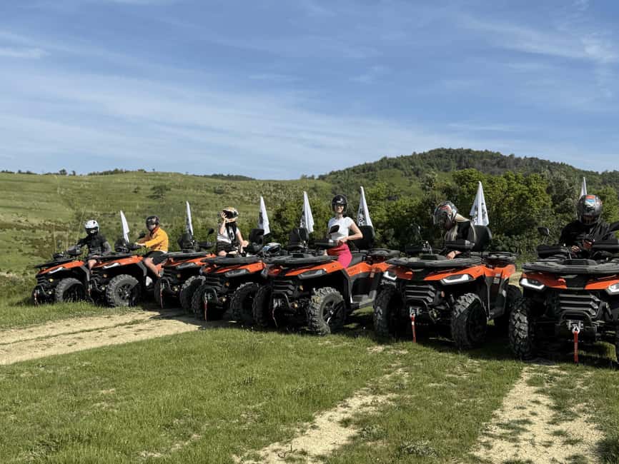 Tirane,Durres-Cape Of Rodon: ATV Quad Bike Tour with Helmet - Rodoni Castle ruins and the 30-minute walk