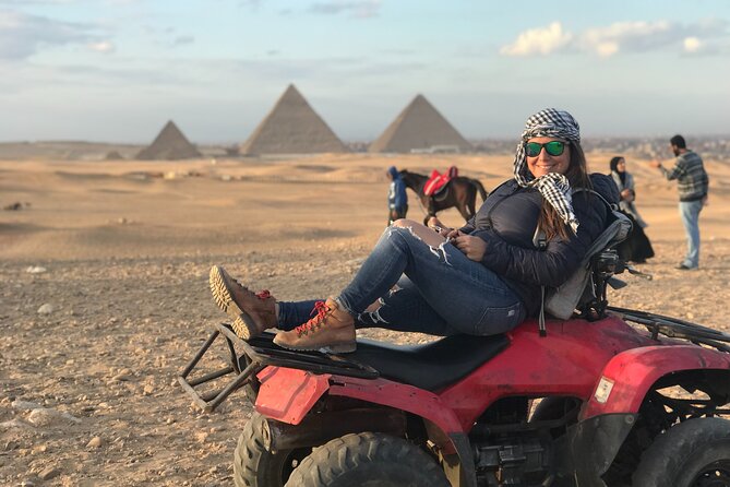 Top Private All Inc-Pyramids,Camel,Quad Bike,Inside Pyramid&Lunch - The Great Sphinx and Valley Temple
