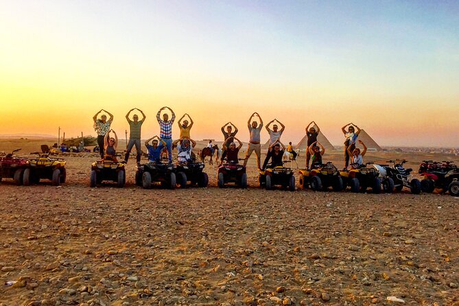 Top Private All Inc-Pyramids,Camel,Quad Bike,Inside Pyramid&Lunch - Lunch with a view of the pyramids