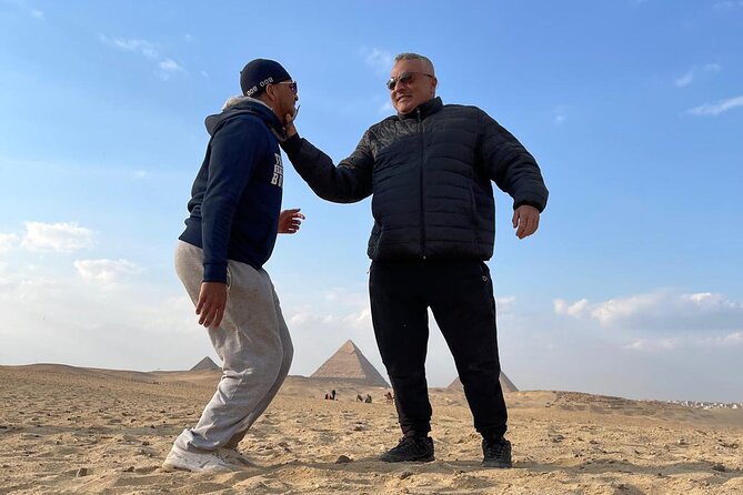 Top rated ATV quad bike at the Desert of Giza Pyramids - Private transport makes a low-cost tour easier
