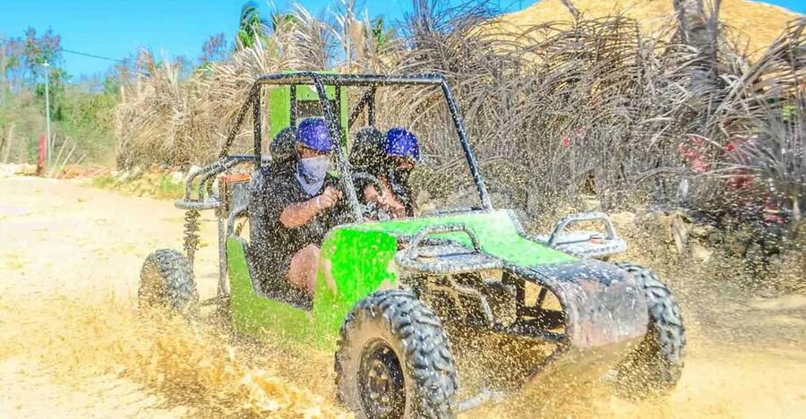 Tour in buggy half-day and beach cenote :Punta Cana - Macao Beach and the Caribbean finish
