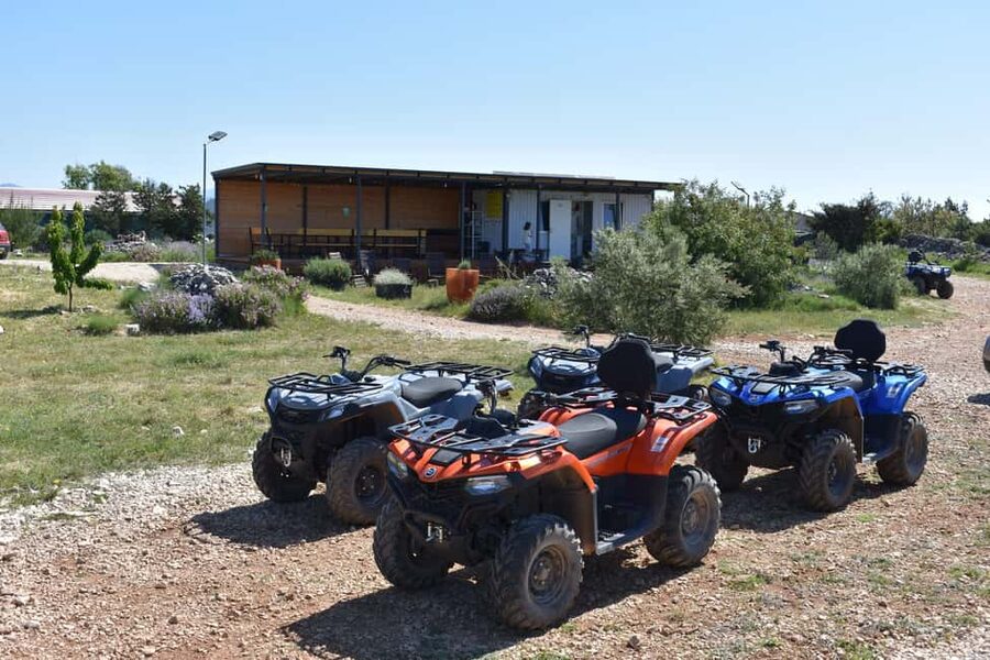 Trogir, Žedno: Čiovo Island 100% Off-Road Quad ATV Tour - Small details that improve the day