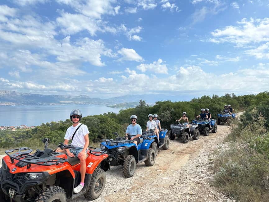 Trogir, Žedno: Čiovo Island 100% Off-Road Quad ATV Tour - What to wear and what to bring