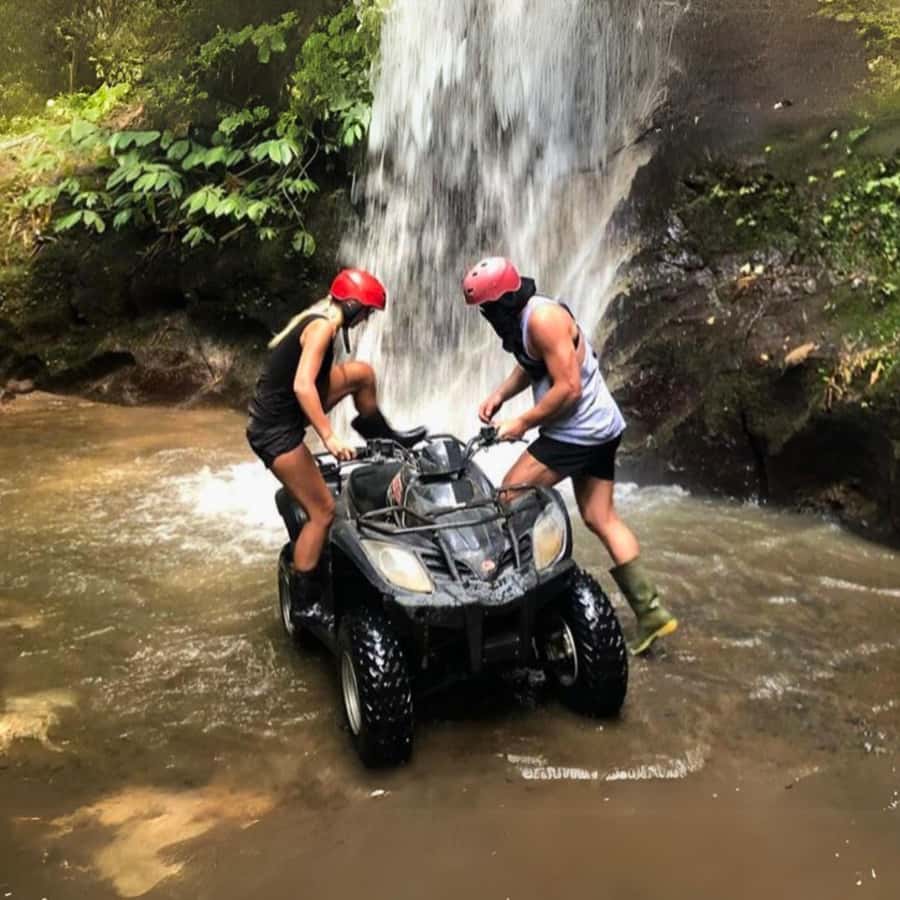 Ubud Bali: Kuber ATV Quad Bike with Long Tunnel & Waterfalls - The first trails, rice fields, and plantations