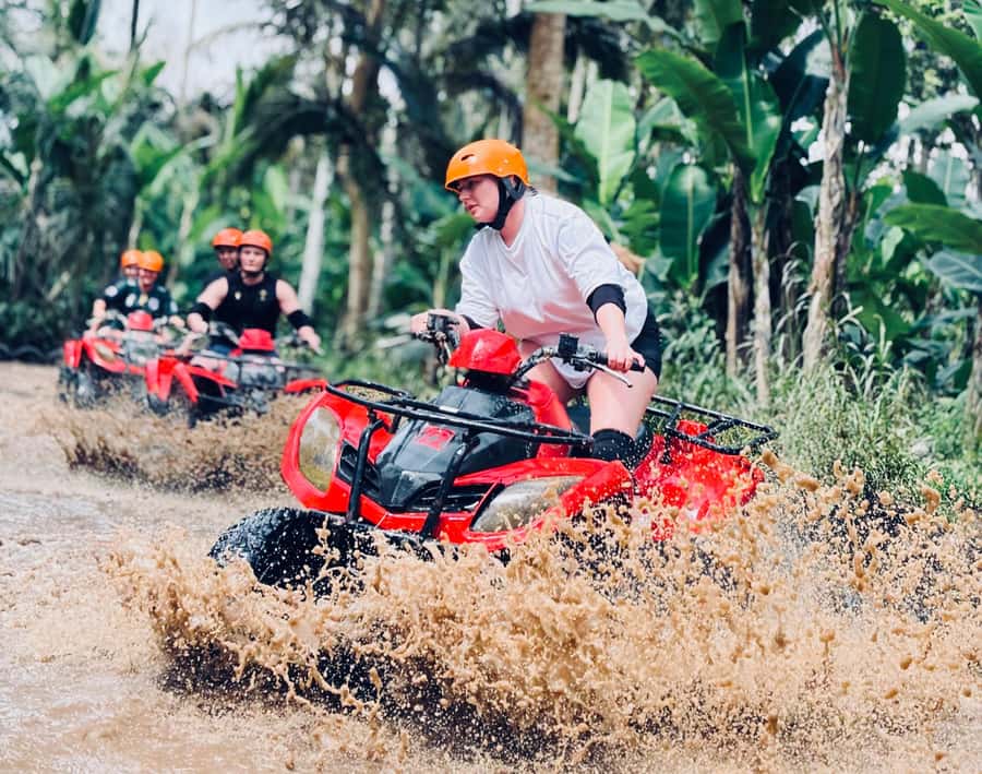 Ubud: Gorilla Face ATV Quad Bike Adventure with Lunch - Gorilla Face cave is the signature stop