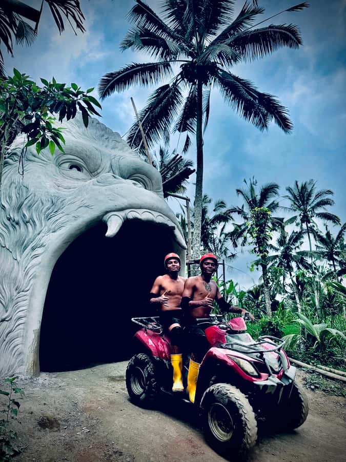 Ubud: Gorilla Face ATV Quad Bike Adventure with Lunch - Lunch is basic and useful