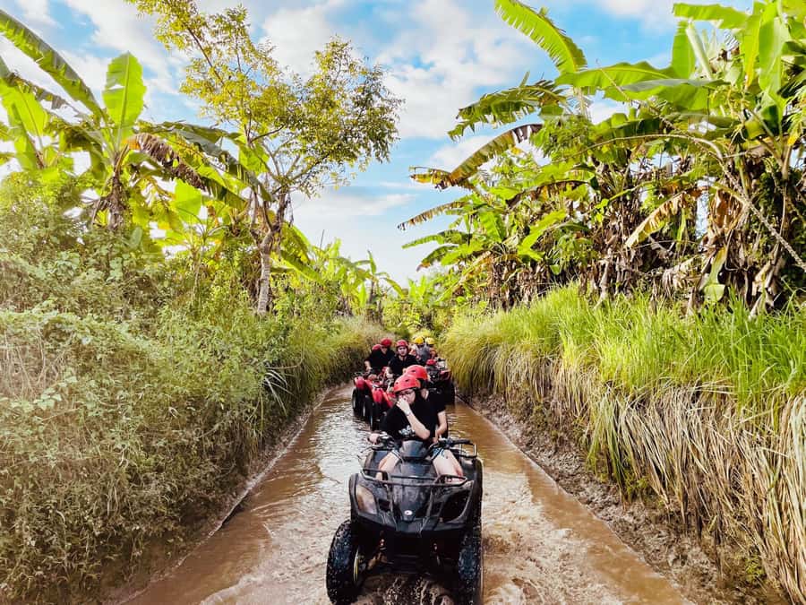 Ubud: Gorilla Face Quad Bike, Jungle Swing, Waterfall & Meal - Key points to know before booking