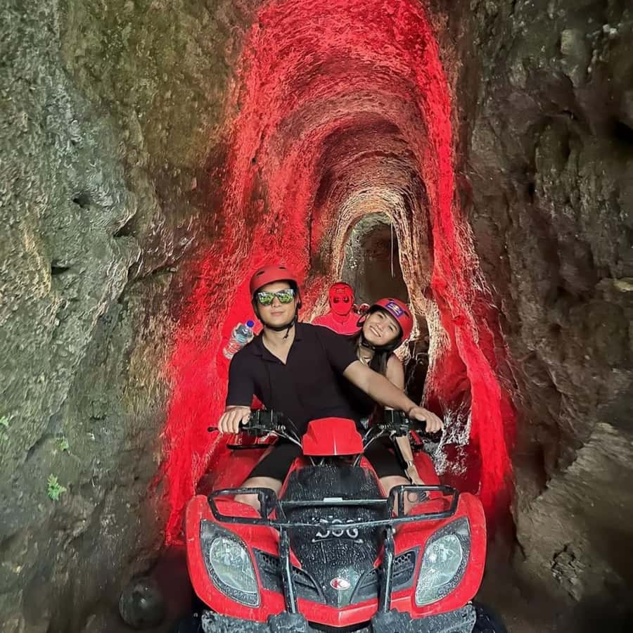Ubud: Jungle, Waterfall, and Tunnel ATV Tour & Lunch Options - The first rough track and jungle approach
