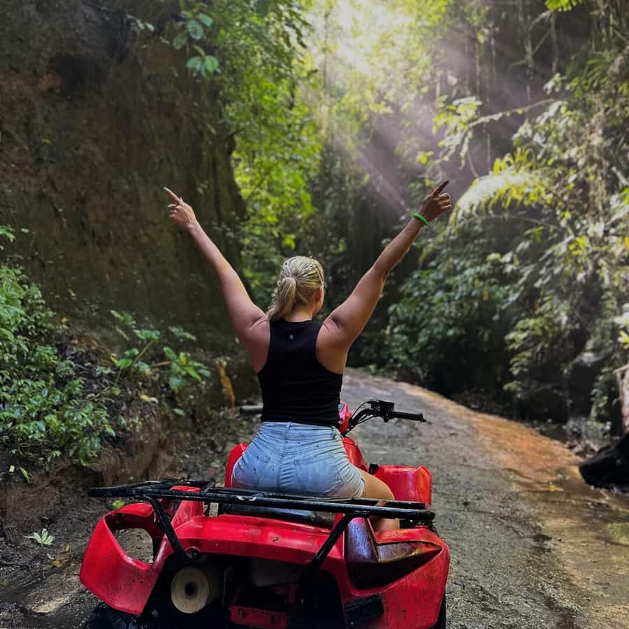 Ubud: Jungle, Waterfall, and Tunnel ATV Tour & Lunch Options - Solo or tandem ATV: choose carefully