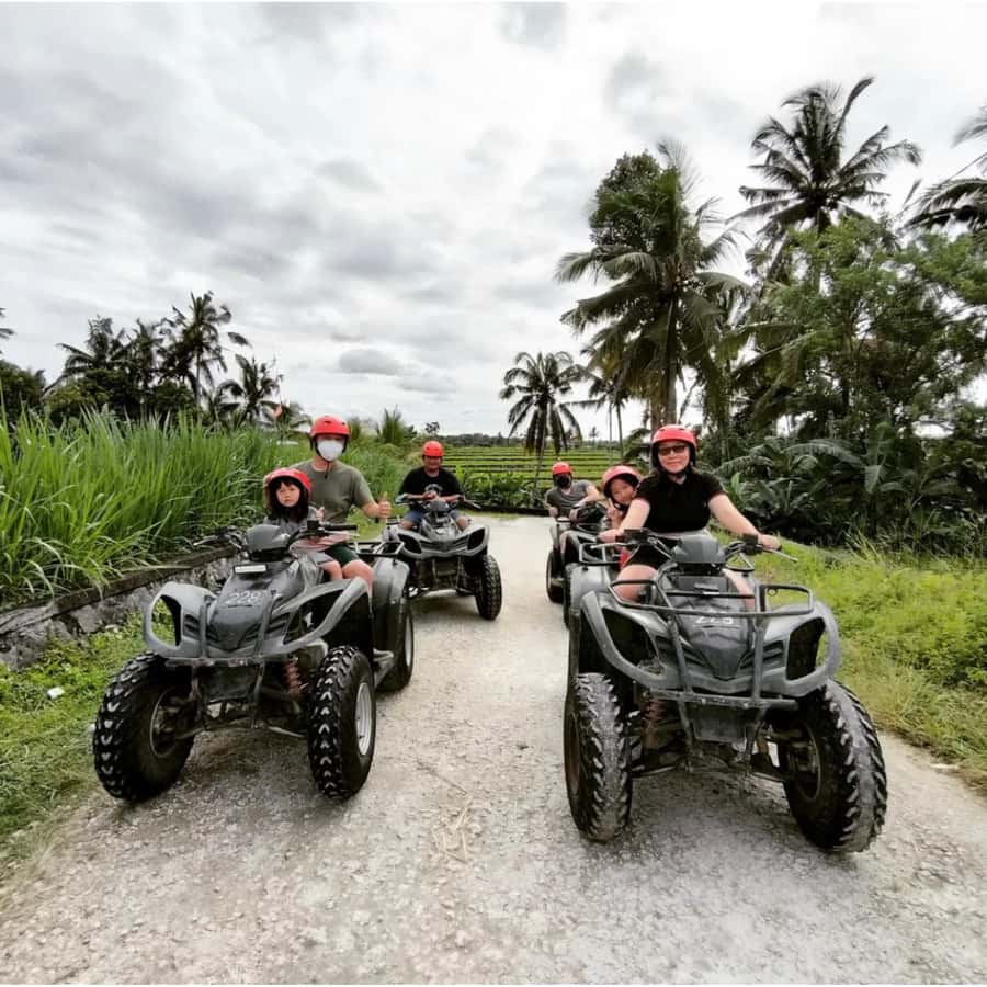 Ubud: Jungle, Waterfall, and Tunnel ATV Tour & Lunch Options - Price and pickup from Ubud