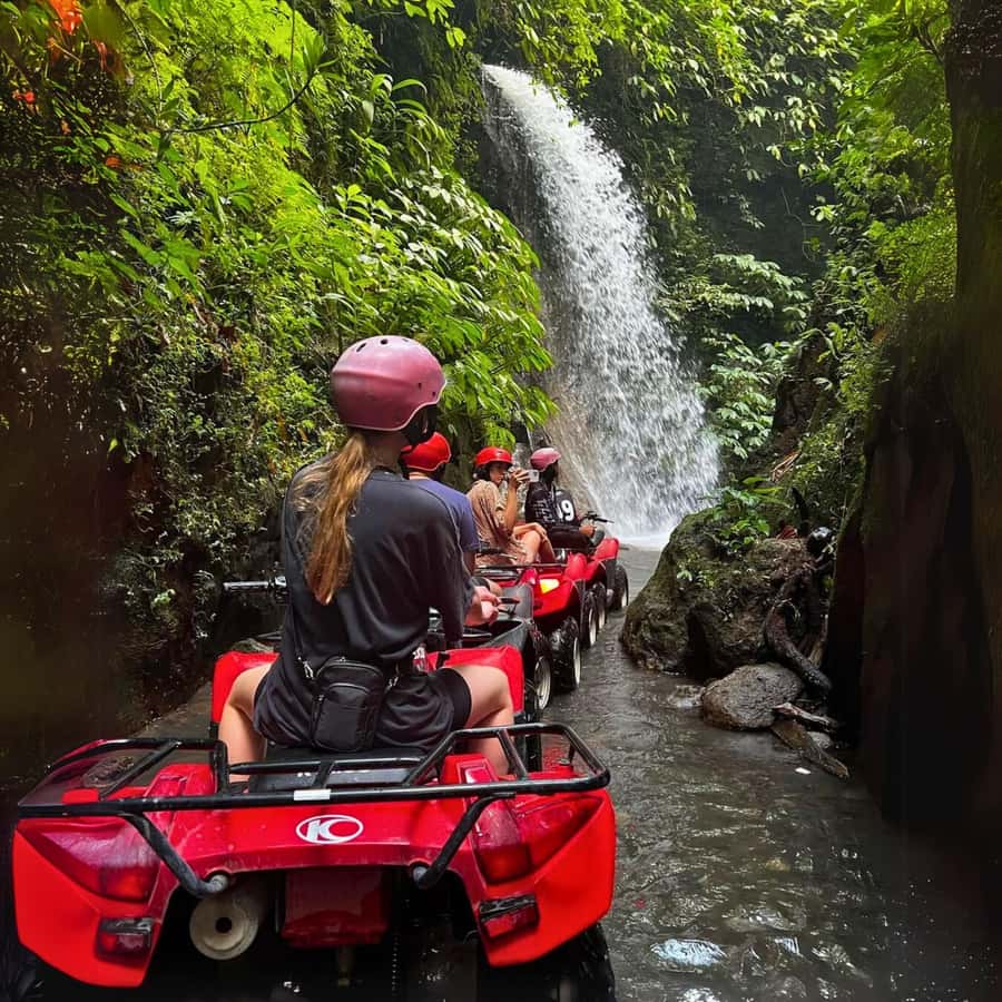 Ubud: Jungle, Waterfall, and Tunnel ATV Tour & Lunch Options - Registration and the 30-minute safety start