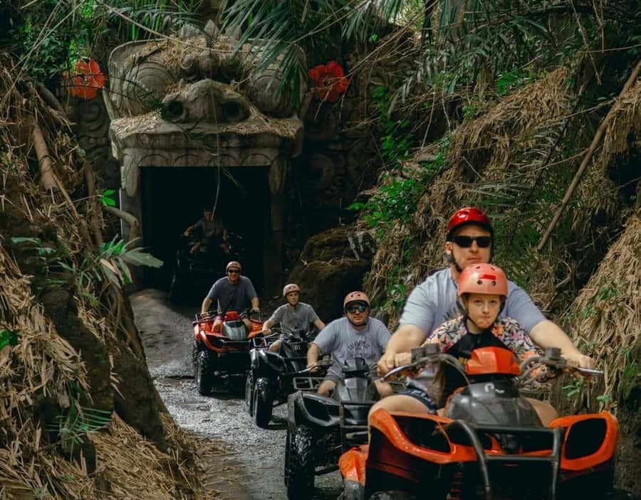 Ubud: Quad ATV Waterfalls & Barong Caves - Transport and timing around Bali