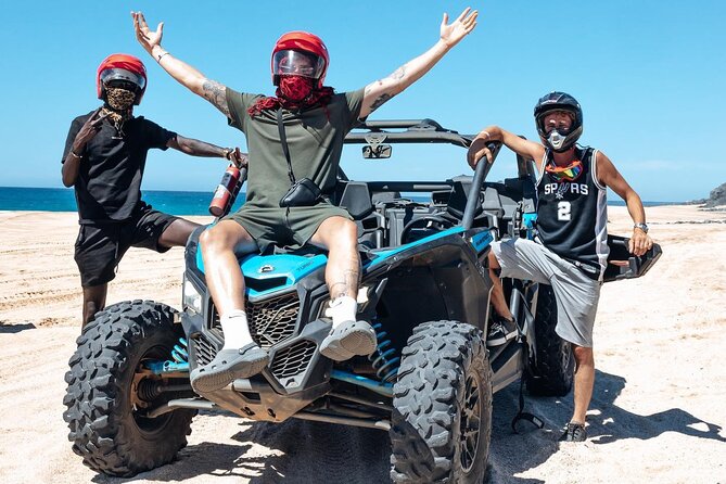 UTV 4X4 Cabo Adventure, Beach Ride & Tequila Tasting - Reaching the beach at Playa Migrino