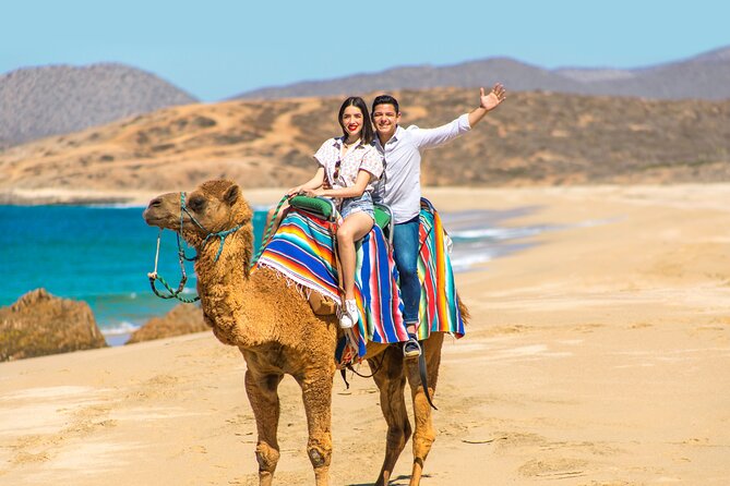 UTV and Camel Ride in the Cabo Desert - Starting with a racer in the Cabo desert