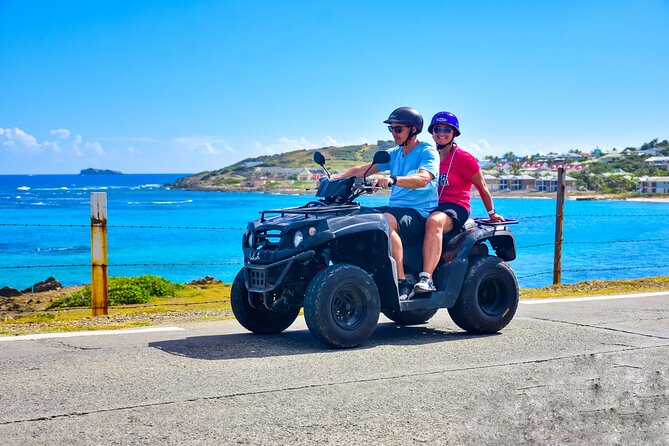 UTV / ATV Guided Tour in Philipsburg - Coralita Beach and the Moses Walk