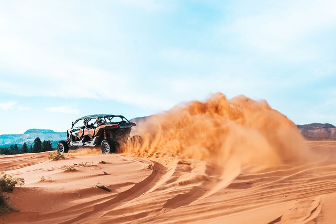 UTV Dune Cruise and Surf at Coral Pink Sand Dunes - What the $139 price includes