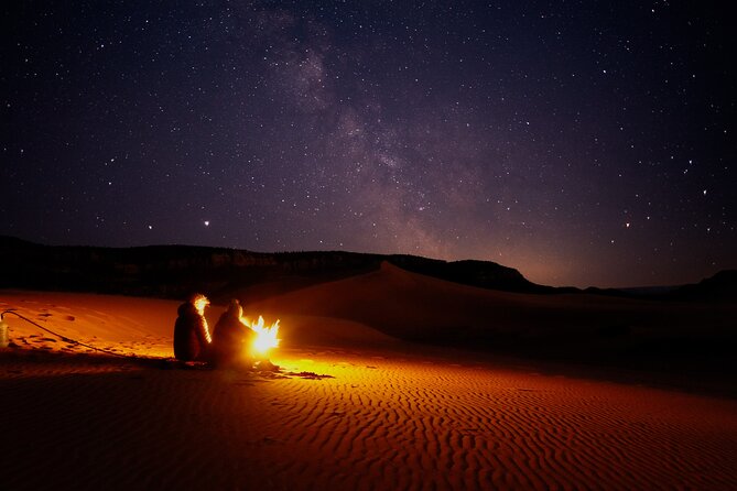 UTV Sunset S'mores n' Stars at Coral Pink Sand Dunes - Who will enjoy this UTV evening most?
