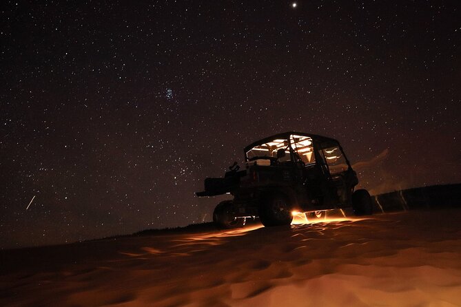 UTV Sunset S'mores n' Stars at Coral Pink Sand Dunes - Sunset stops and the color of the dunes
