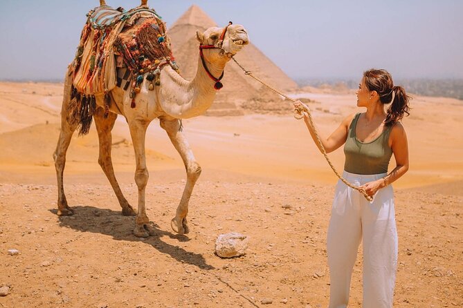 VIP Giza Pyramids,Sphinx,ATV bike,CamelRide,Shopping&DinnerCruise - The panoramic viewpoint and the Great Sphinx
