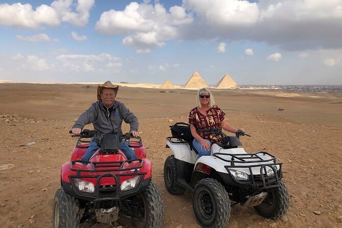 VIP Private Tour Giza Pyramids ,Sphinx , Quad Ride, Camel Ride - The Sphinx and solar boat stop