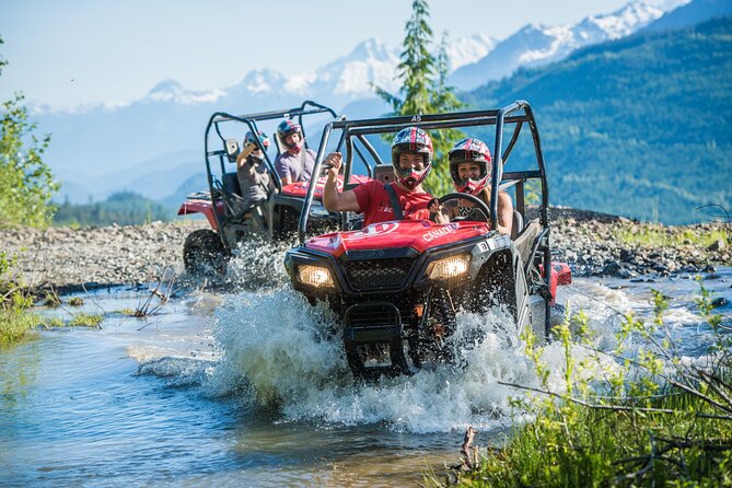 Whistler Odyssey Tour: Off-Road Buggy Adventure - Getting fitted with helmets and rain gear