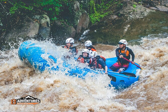 Whitewater Rafting and ATV Adventure - Class III-IV rapids on the Mae Taeng River